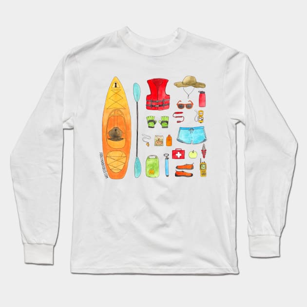 Kaying gear Long Sleeve T-Shirt by JodiLynnDoodles